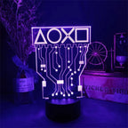 3D LED Gaming Setup RGB Lamp USB Powered Gaming Room Children'S Lamp Bedroom Night Lights LED Table Lamp Indoor Lighting Gifts