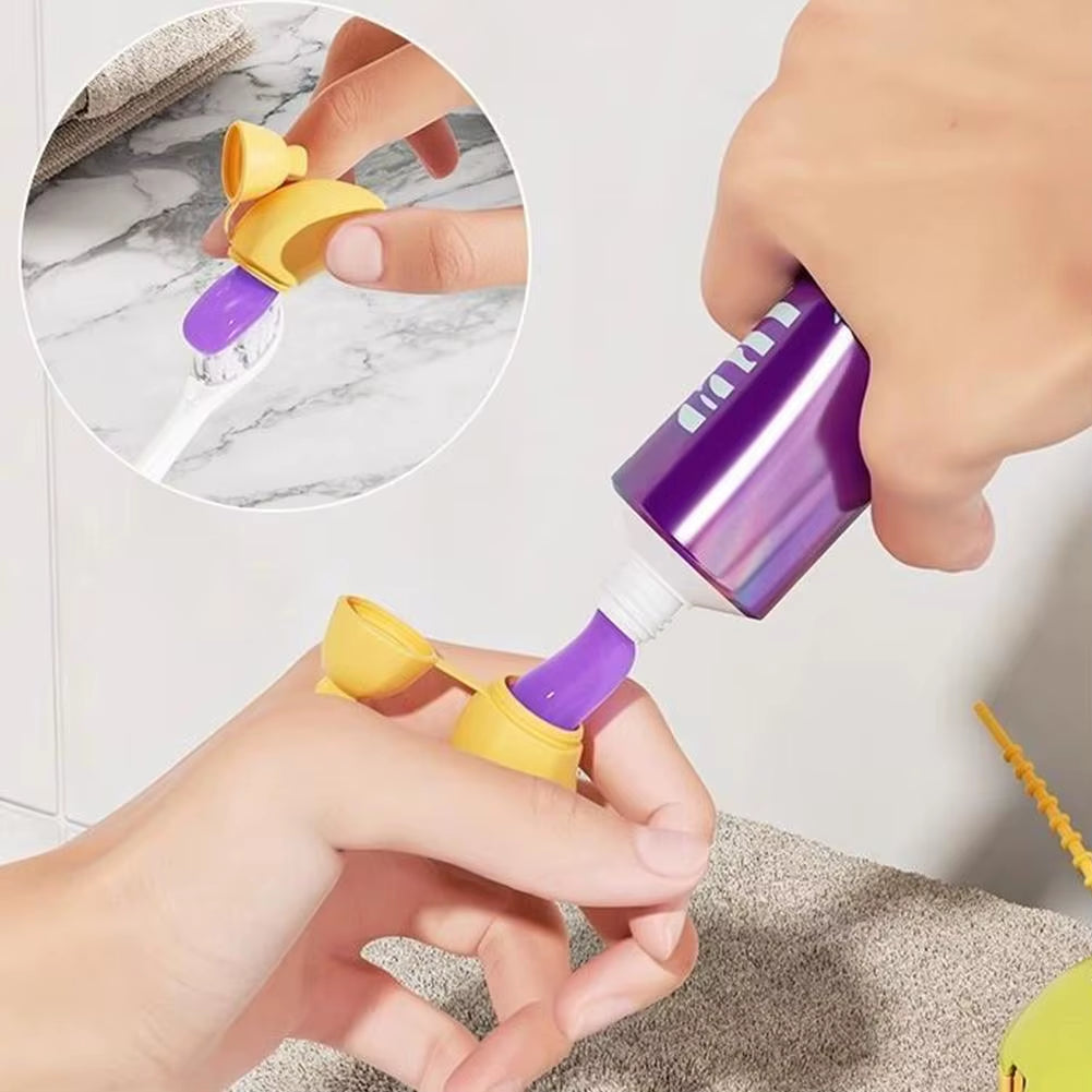 Portable Toothbrush Holder Must-Have Travel Toothbrush Protective Cap Cute Banana Hiking Camping Brush Cap Case ABS Dust Cap