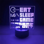 3D LED Gaming Setup RGB Lamp USB Powered Gaming Room Children'S Lamp Bedroom Night Lights LED Table Lamp Indoor Lighting Gifts