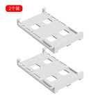 Refrigerator Storage Cabinet Drawer Soda Can Dispenser Beverage Rack Plastic Food Storage Rack for Refrigerator Cabinet Kitchen