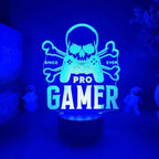 3D LED Gaming Setup RGB Lamp USB Powered Gaming Room Children'S Lamp Bedroom Night Lights LED Table Lamp Indoor Lighting Gifts