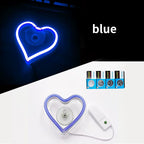 Window Neon Lights, Triangular Windows, Heart-Shaped Lights, Illuminated Heart-Shaped Decorations, Car Interface, Wireless Remot